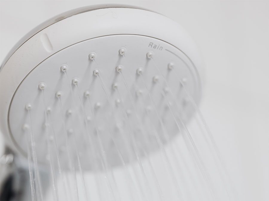Solving Your Water Problems 5 Shower head spraying water